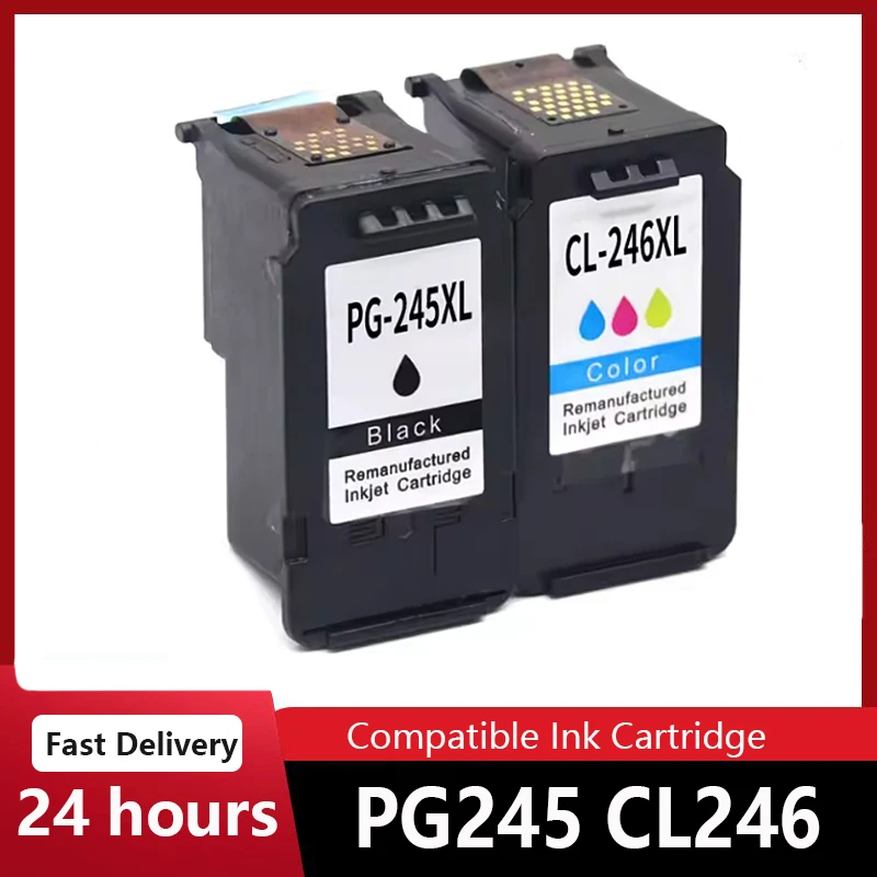 PG245 CL246 XL Ink Cartridges For Canon 245 246 Compatible Pixma IP2820 MX492 490 MG2420 2520 2920 TS202 302 3120 Printer