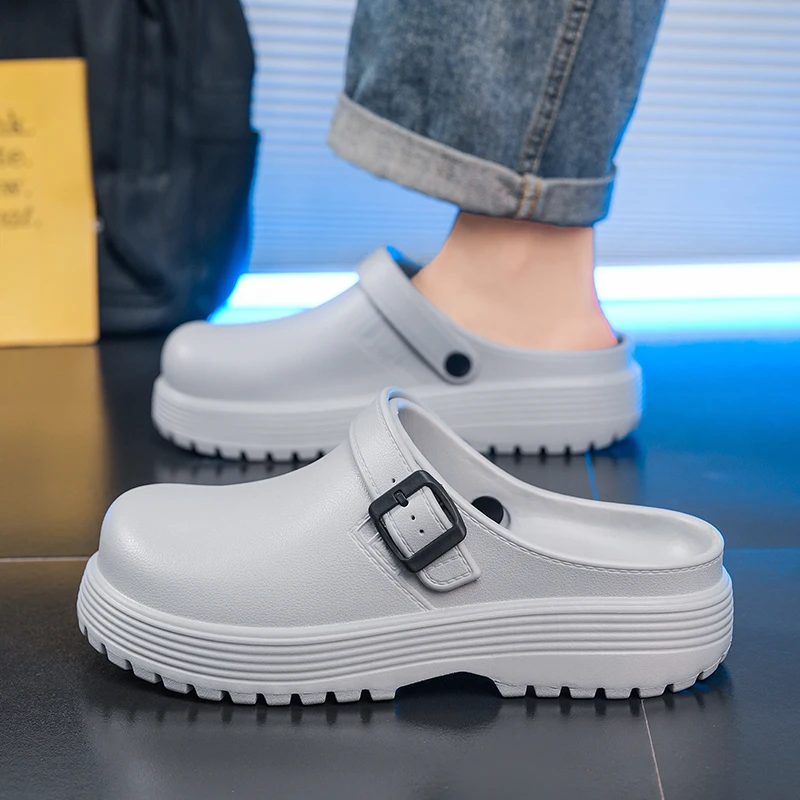 Men's Nursing Sandals Slippers Women Clean Surgical EVA Surgical Shoes Medical Clogs Super Grip Non-slip Shoes Doctor Specialist