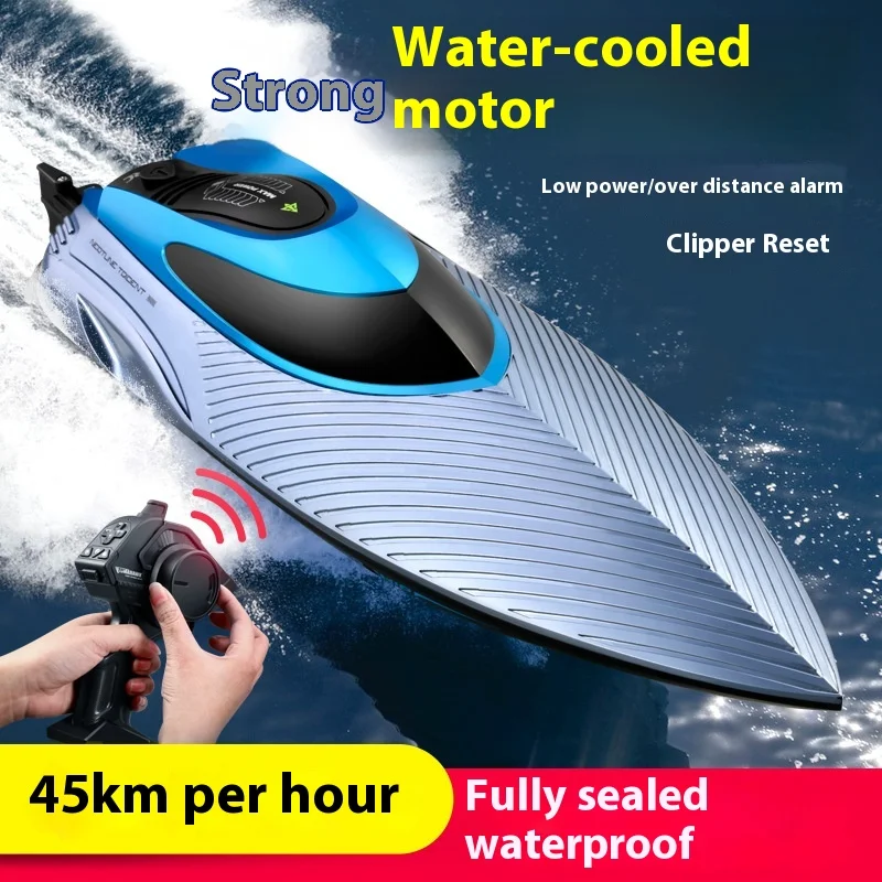 High-horsepower Large Remote Control Boat On The Water Large High-speed Speed Boat Rechargeable Mobile Children's Boys Boat