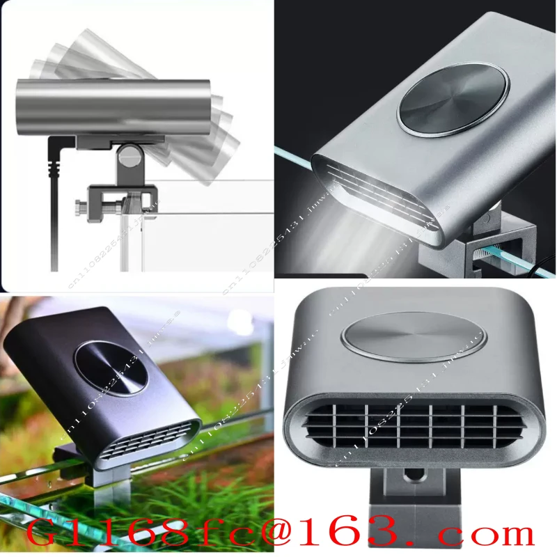 Intelligent Cooling Fan for Fish Tank, F1 Temperature Control, Grass Tank Radiator, Coral Sea Tank, New Generation