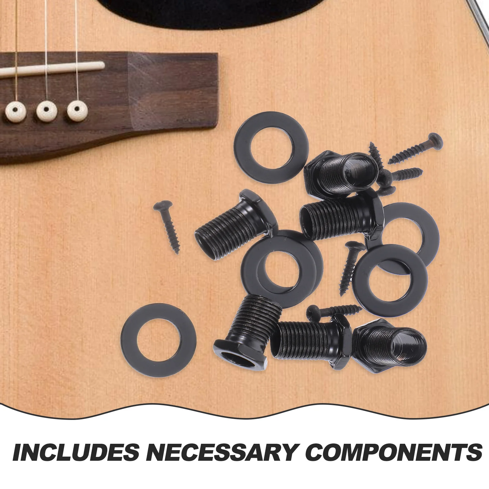 

6 Pcs Guitar Tuners Instrument Peg Classical Accessories Pegs for Folk Acoustic
