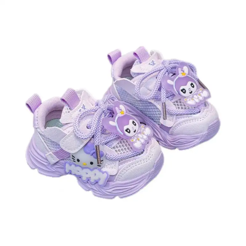 

Sanrio Fashion Children's Sandals My Melody new style Toddlers Summer Baby Kuromi new style cartoon Soft sole mesh Baby shoes