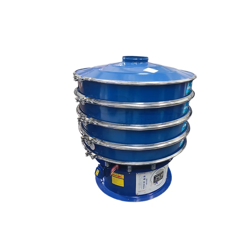 LMM classification filtration rotary vibration sieve equipment chemical food powder stainless steel ultrasonic vibrating screen