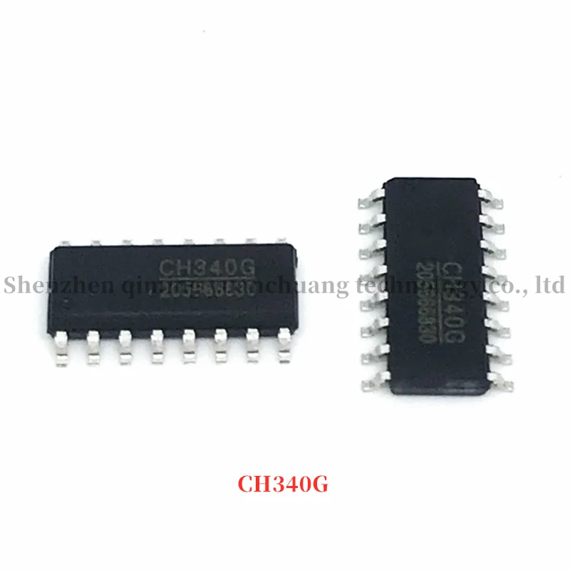 50 PCS CH340G SOP - 16 turn USB serial interface chip integrated circuits IC chip electronic components