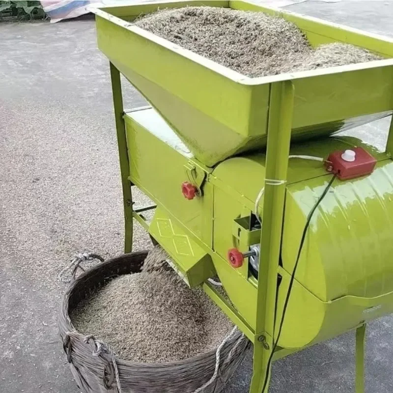 All-round thickened electric windmill grain cleaner, high-efficiency grain lifting, special for iron rice selection