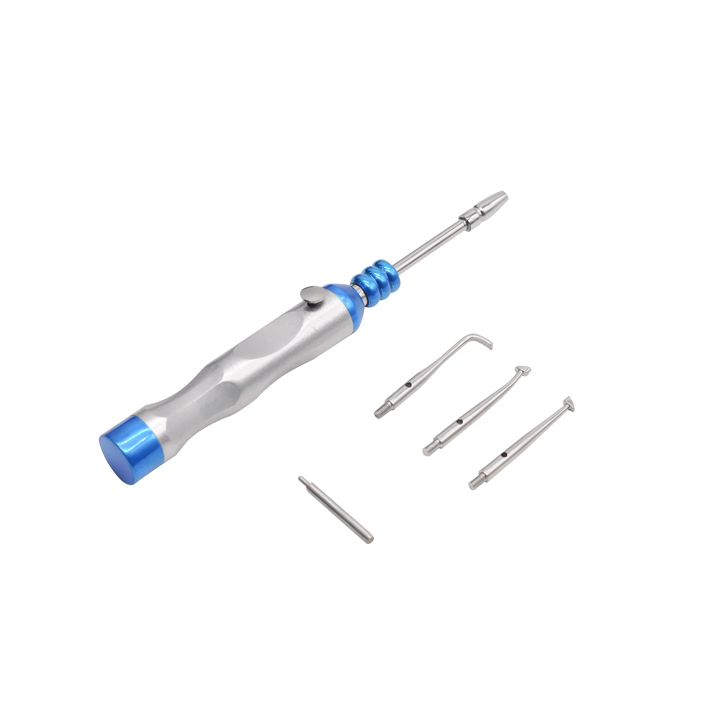 

1 set 4-Speed Adjustable Dental Crown Remover Stainless Steel Automatic Painless Removal Tool for Clinic