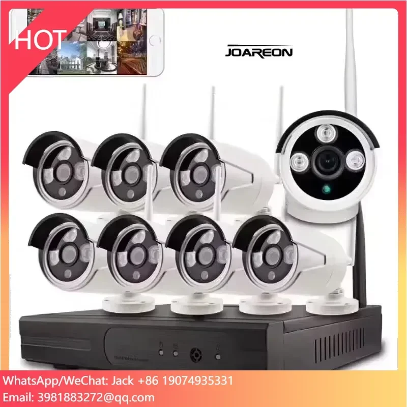 

Good Sell 8CH 720P Outdoor Surveillance Home Security Camera System Wireless NVR Kit