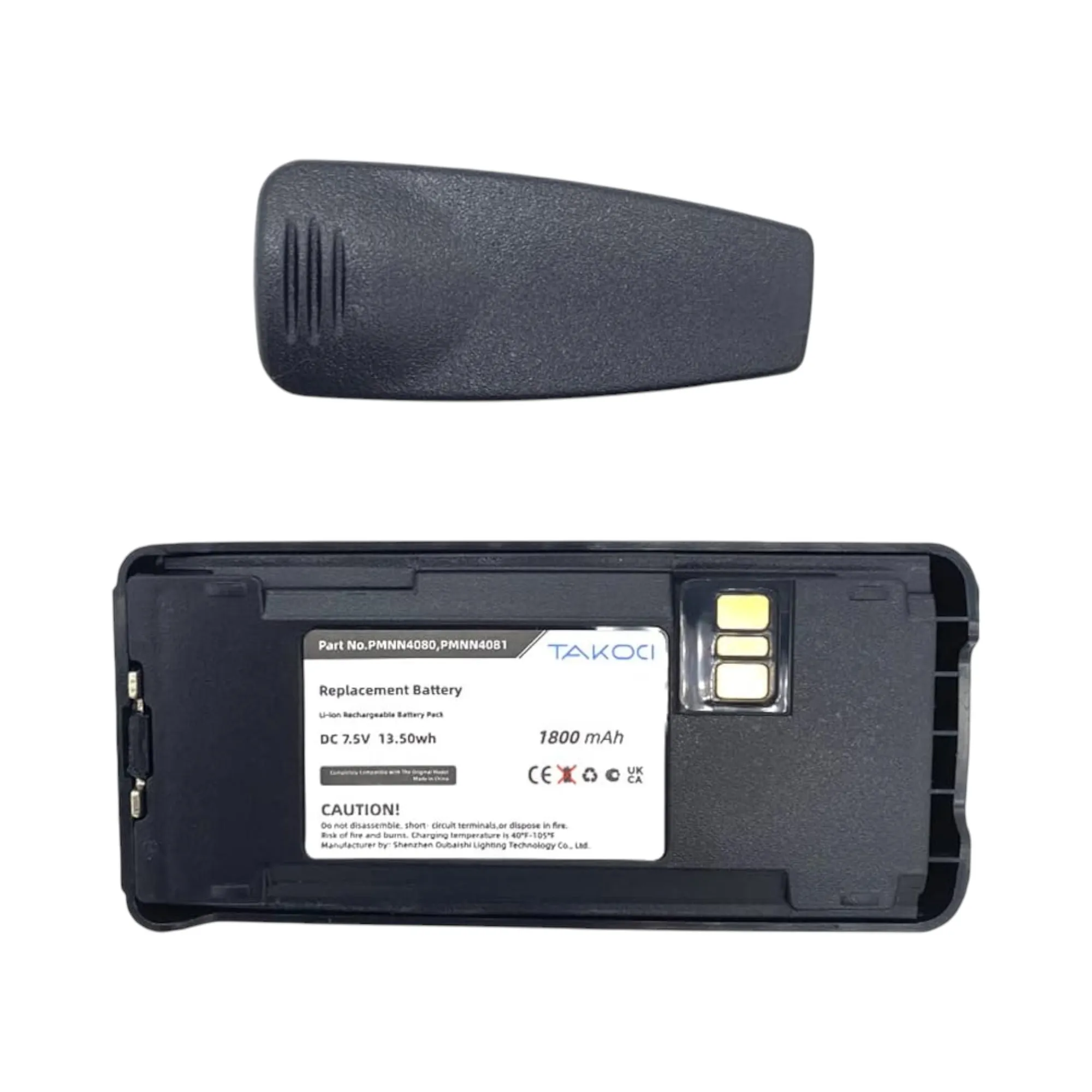 

Replacement Battery 1800mAh for Motorola,CP1300,CP1660,CP185,EP350,CP476,CP477,PMNN4081 PMNN4081AR,PMNN4080,PMNN4082,PMNN4476A