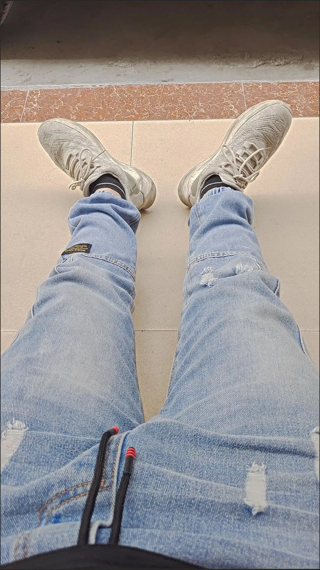 2024 New Hip Hop Harem Jeans Pants Men Loose Joggers Denim Casual Sweatpants Korea Ankle Length Trousers Streetwear Male Clothes