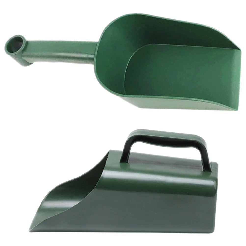 2 قطعة مجرفة اليد حديقة البلاستيك التربة مغرفة بونساي زهرة النباتات التربة مغرفة للنباتات العصارية البستنة حديقة مجرفة