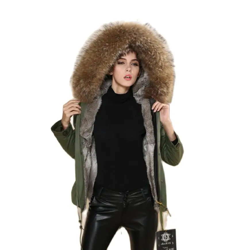 

Winter Jacket Women Coats Hooded Coats Female Parka Slim Cotton Padded Lining Winter Female Coats XS-4XL