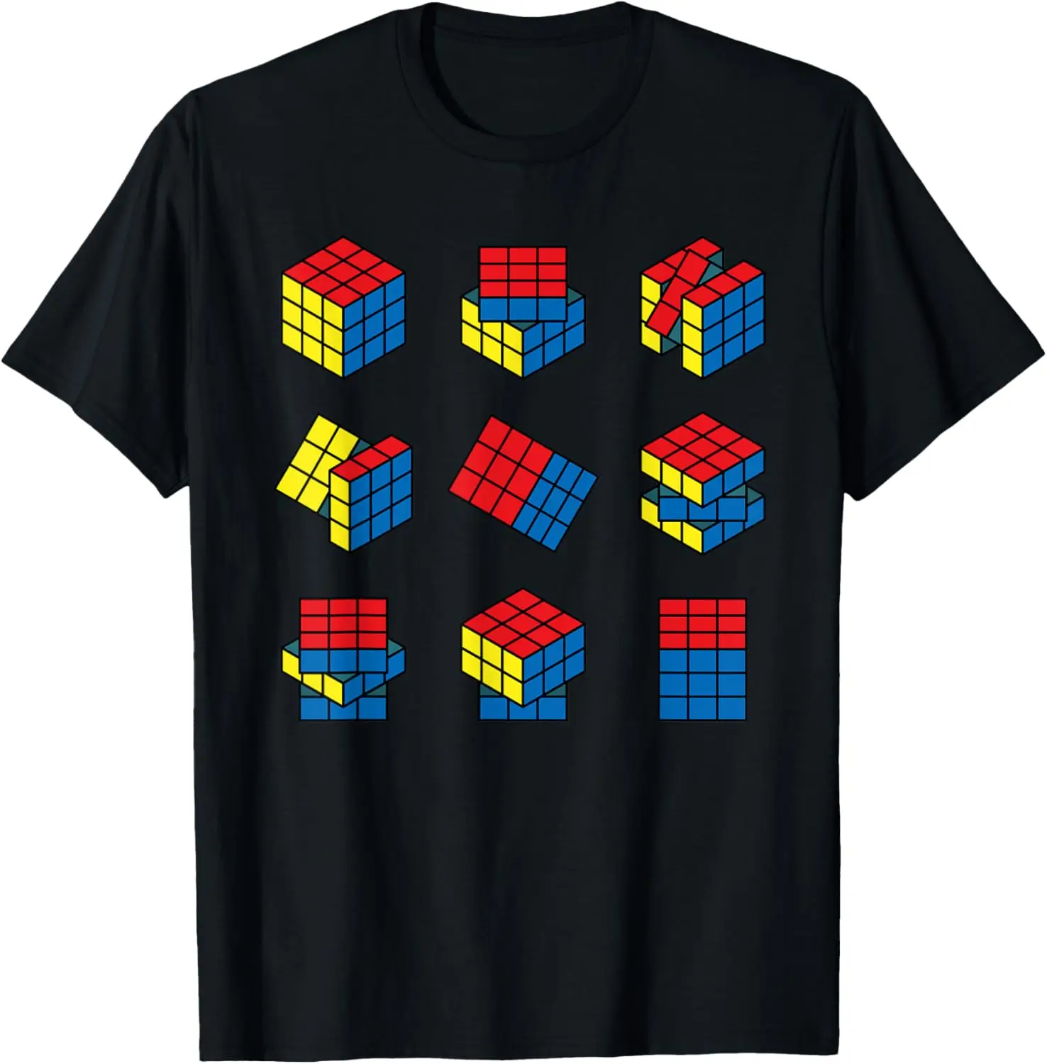 Speed Cubing Puzzle Cube T-Shirt