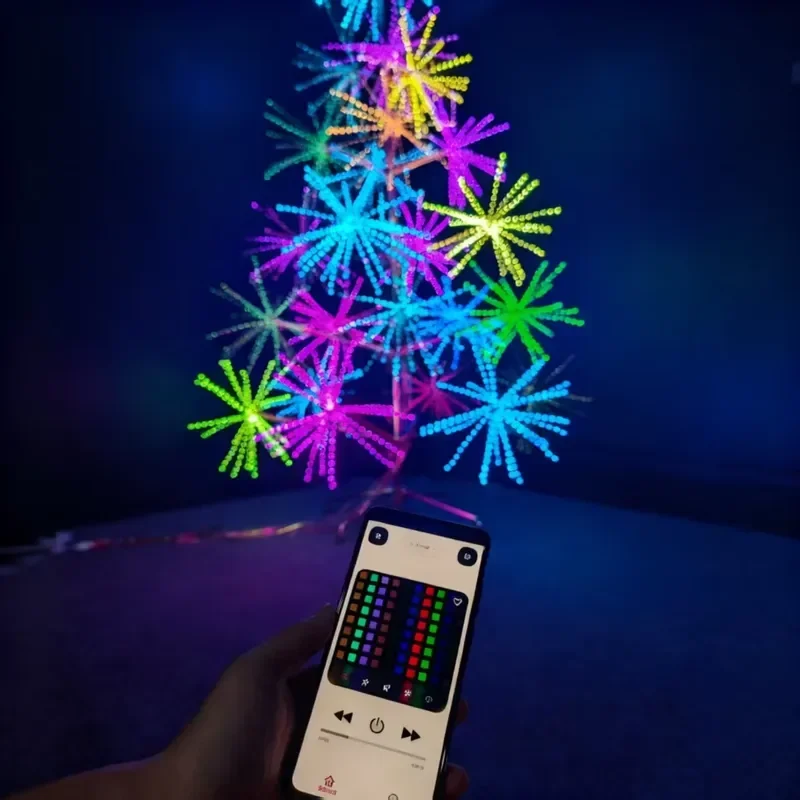 Christmas Lights Festival Lights Indoor/Outdoor RGB LED Lights IP65 Rated Dimmable Theme Garden Decorations