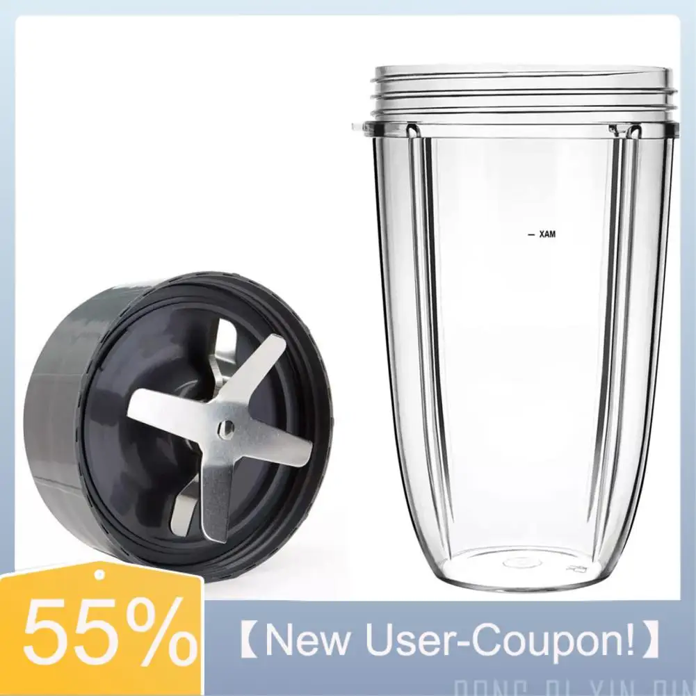 Kit de peças de reposição para liquidificador A60T, copo de 24 onças e lâmina extratora, compatível com a série Nutribullet Pro