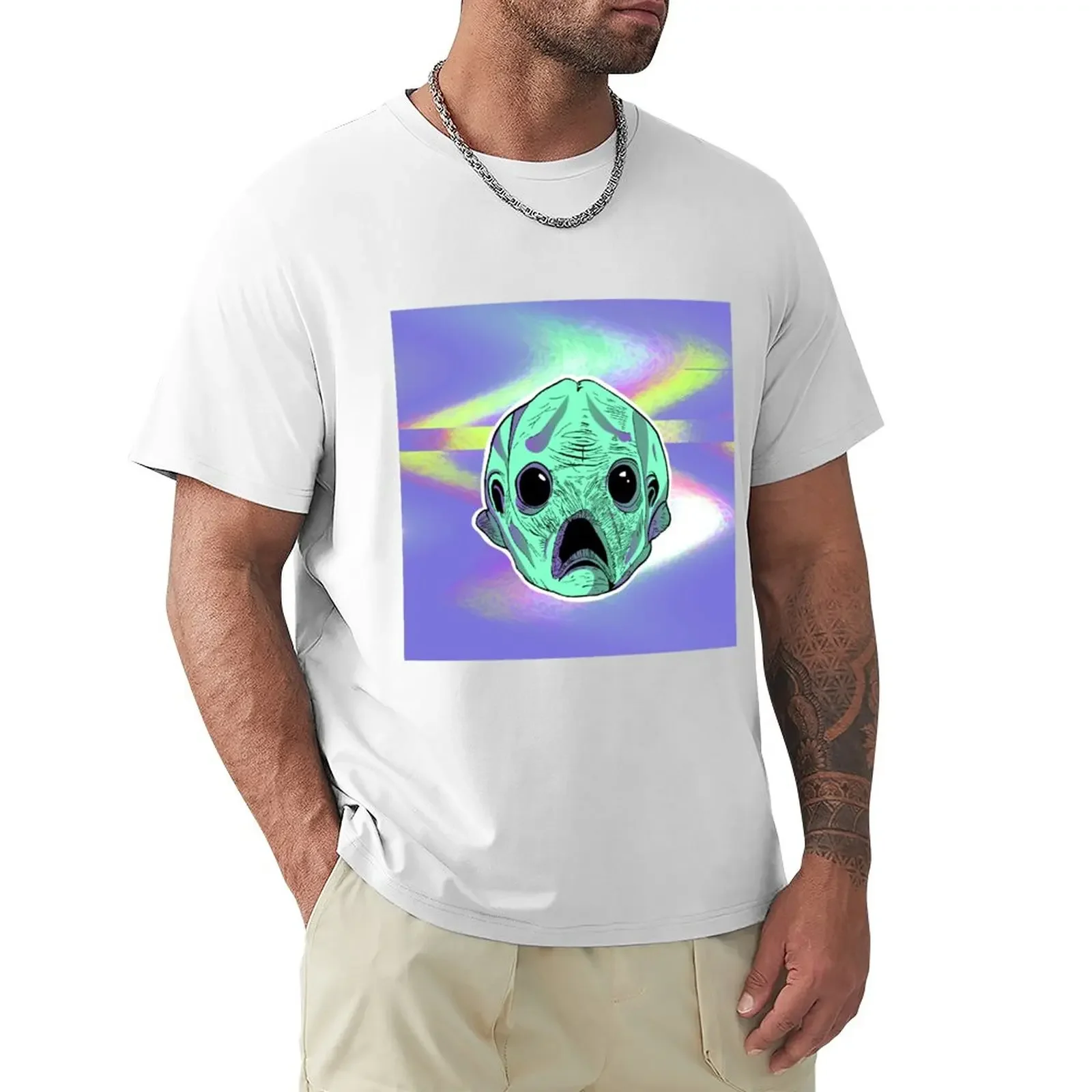 Fishy Alien T-Shirt sublime shirts graphic tees oversized mens t shirt