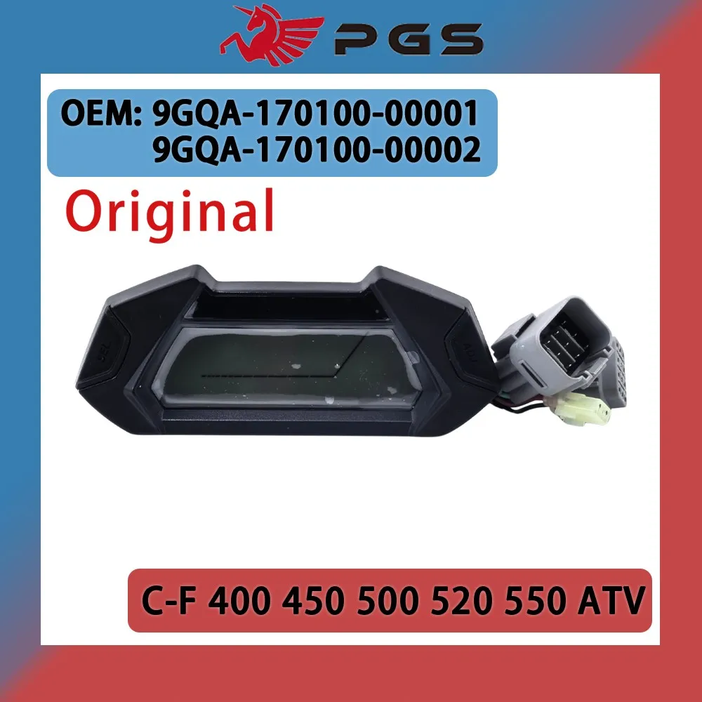 Original Instrument Panel Assembly LCD Dashboard Speedometer For CF 400 450 500 520 550 ATV 9GQA-170100-00002 9GQA-170100-00001