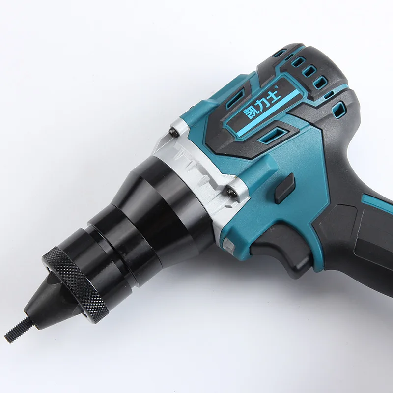 High Power M3-M12 Brushless Full Automatic Cordless Lithium Electric Pull Screw Nut Gun Portable Pulling Blind Nut Riveter Tools