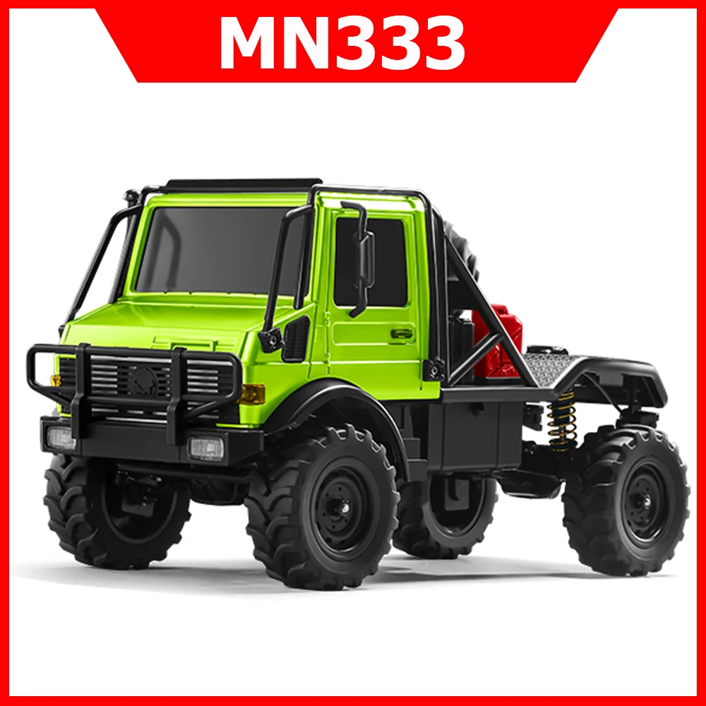 MN333 1:18 Symulacja Samochodu RC Terenowego Zdalnie Sterowanego, Model MN w Pełnej Skali z Stopu Metali, Ciężarówka RC MN 333, Idealny Prezent dla Chłopca
