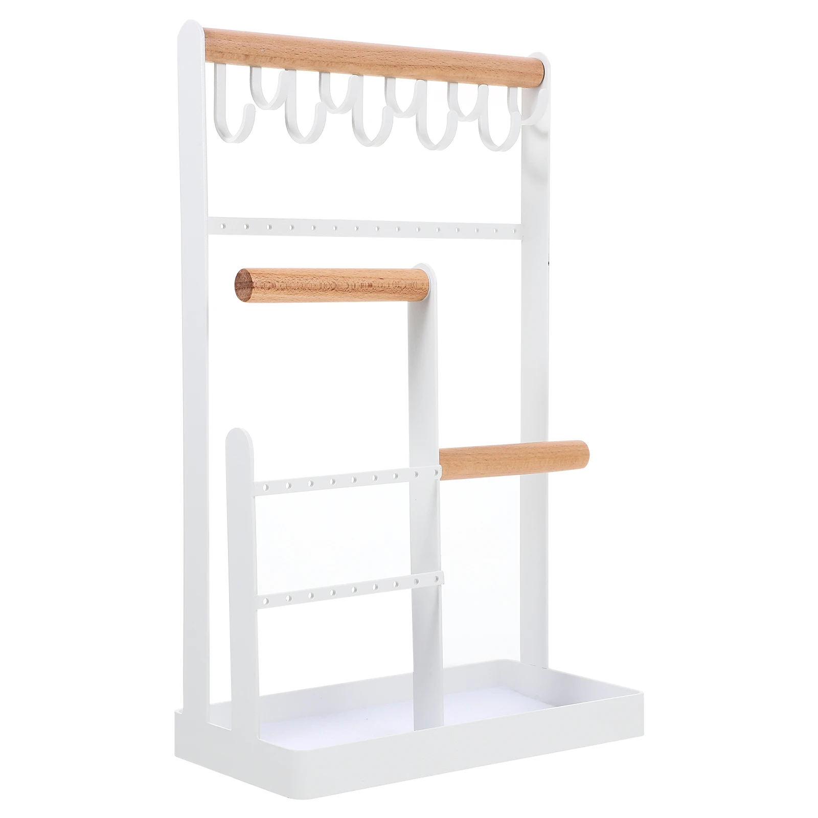 

Metal Jewelry Storage Rack Style Necklace Holder Bracelet Tabletop ganizer Display Racks Craft Show