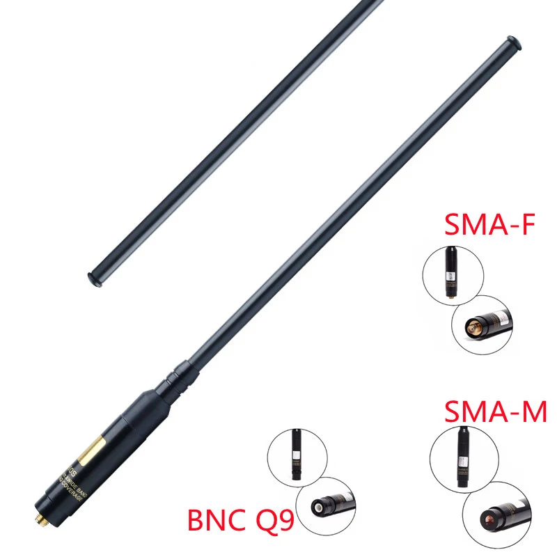 RH-660S Dual Band 144/430MHz SMA-M High Gain Telescopic Antenna for YAESU VX-1R