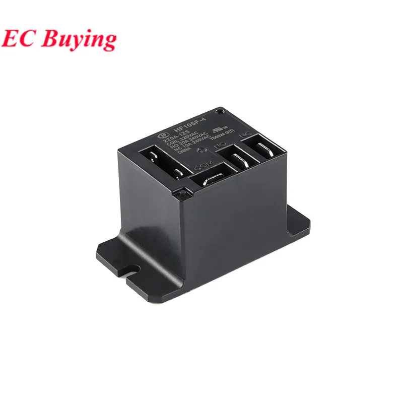 2pcs/1pc HF105F HF105F-4/220A-1ZS HF105F-4-220A-1ZS 30A 220VAC 5Pin High Power Relay Relais Rele