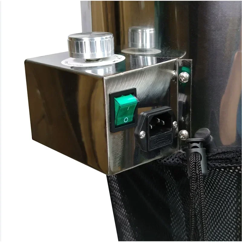 Günstiger und feiner 18-Zoll-Elektro-Rasenmäher aus Edelstahl, vertikaler Multifunktions-Rasenmäher, elektrischer Laubschneider, kleiner T