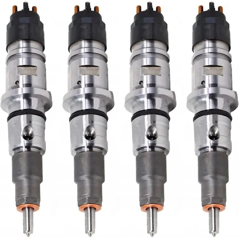 

4PCS 0445120054 504091504 Common Rail Injector For Iveco EuroCargo Vertis Case 580SM 580SN New Holland 750L B115 Backhoe Loader