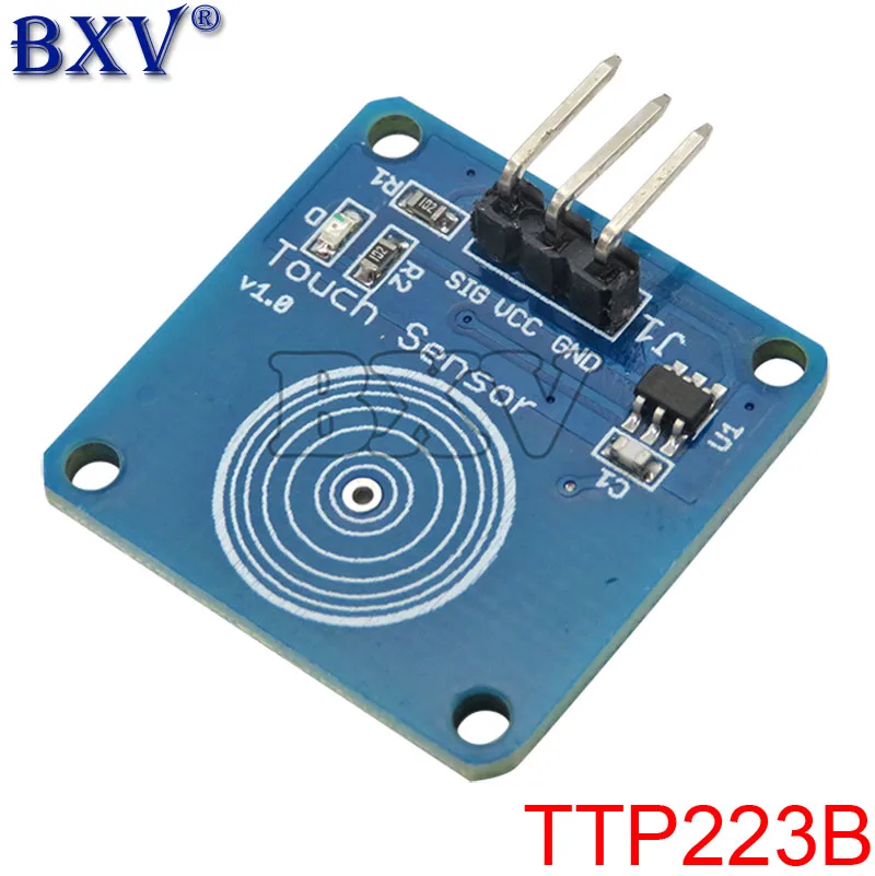 TTP223/TTP223B/TTP224/TTP226/TTP229 Digital Touch Switch Sensor Digital 1/4/8/16 Channel Micro Touch Key Capacitor Module Board