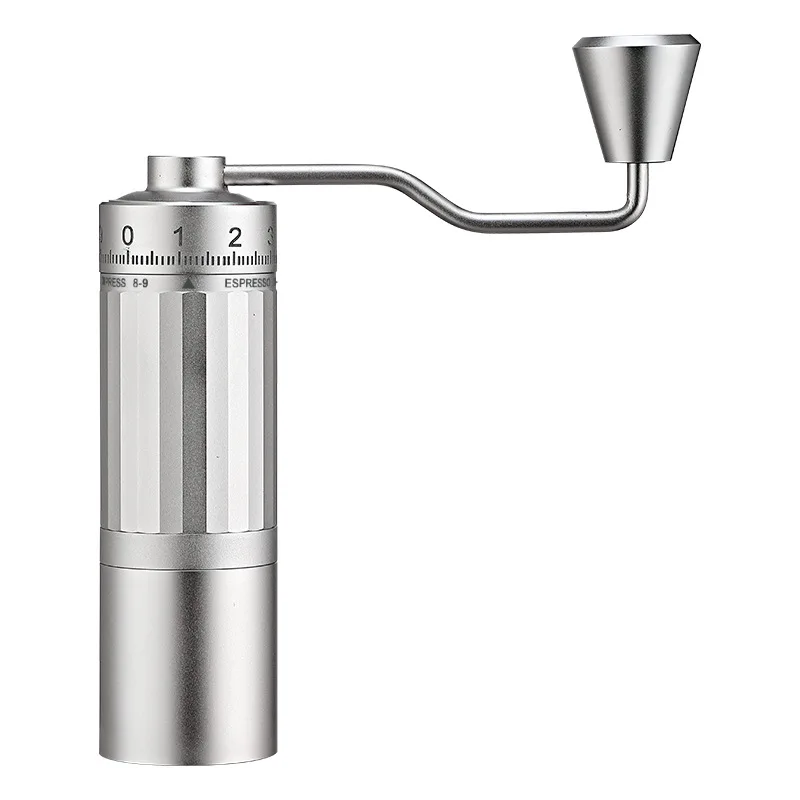 

Hand crank, bean grinder, coffee machine, stainless steel, hand grinder, coffee bean household, portable