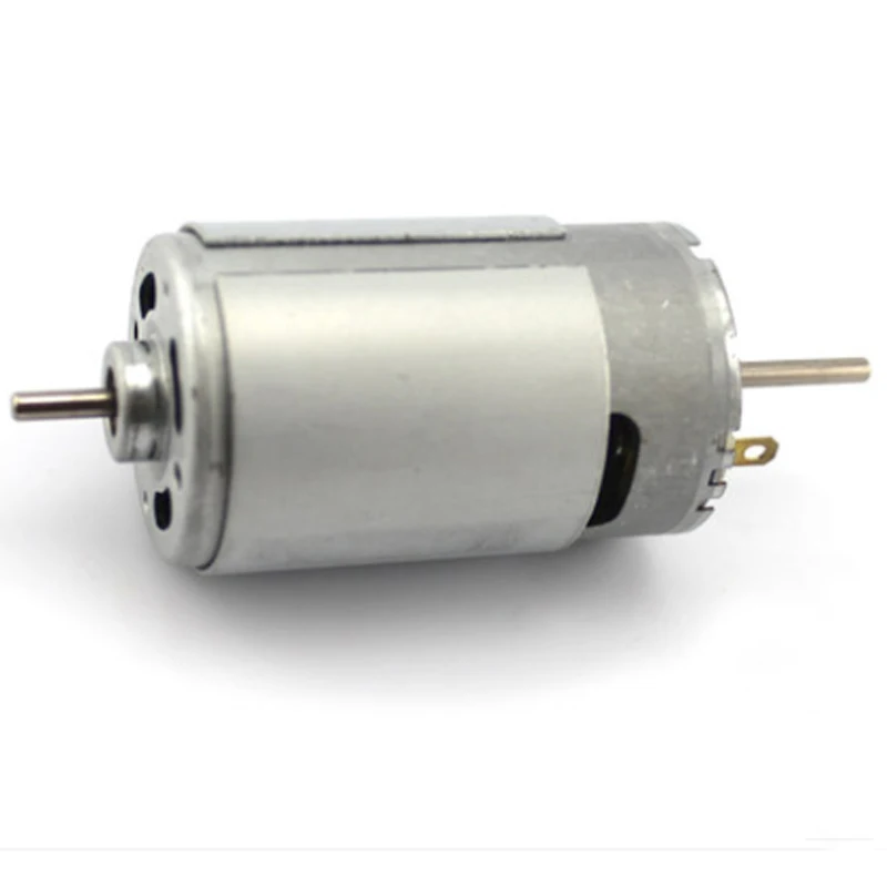 550 ship model motor remote control car high torque dual axis 12v DC high-speed motor DIY drill motor