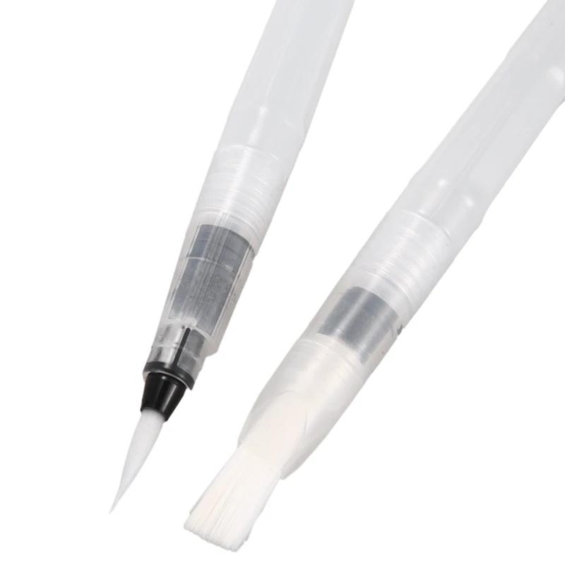 أقلام تلوين مائية ، مجموعة من 12 فرشاة ألوان مائية قابلة للذوبان في الماء أقلام ملونة ، علامات ألوان مائية