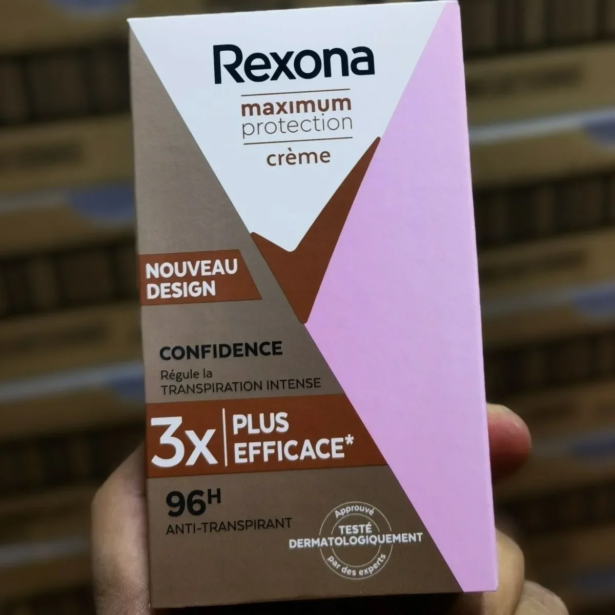 German Original  45ml Rexona Maximum Protection Cream Anti-perspiration Fresh Deodorizing Body Cream