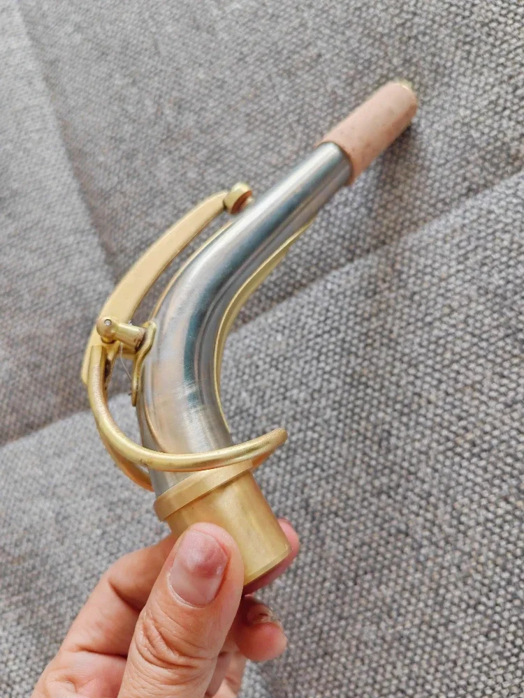 sax alto alto saxophones saxofones alto profesional Saxophone Brass Bend Neck Drop E Alto Bend Neck Elbow Thread Good Sound