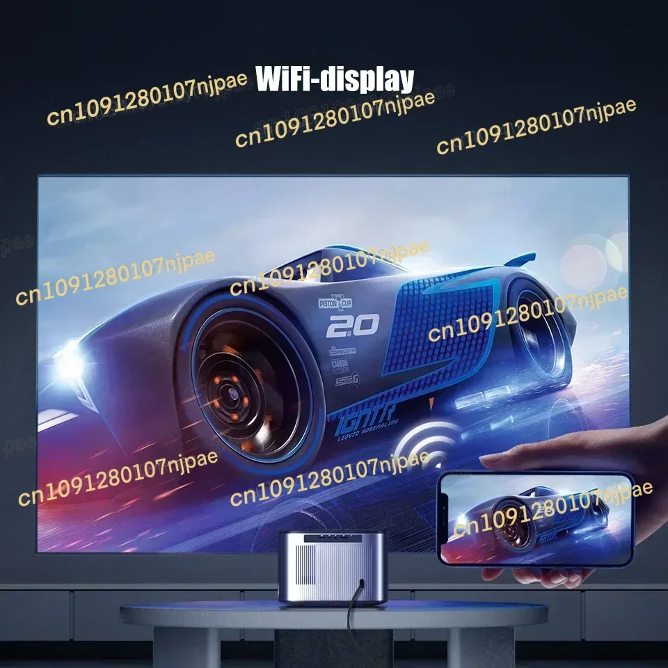 متوفر X25 جهاز عرض فيديو محمول عالي الدقة 1080 بكسل بتركيز تلقائي واي فاي شاشة LCD ذكية LED مسرح منزلي مع تركيز تلقائي