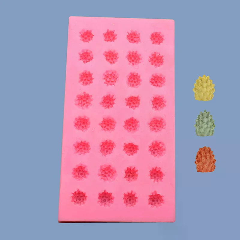 DIY 3d Raspberry Fruit Silicone Mold Diffuser Plaster Epoxy Resin Mold Fondant Chocolate Mousse Cake Decoration Baking Mold