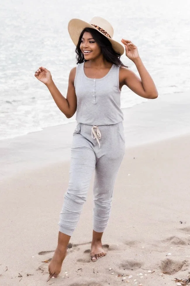 Nouveau printemps/été 2025 simple boutonnage sans manches à lacets combinaison décontractée et confortable 8208