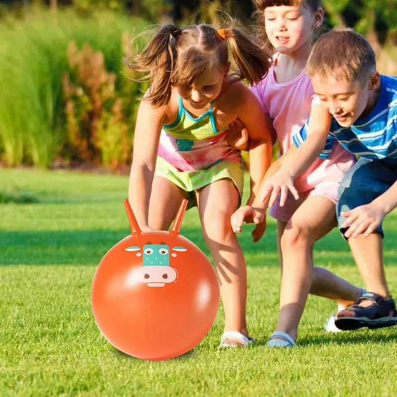 Hopper Balls For Kids 40Cm/16in Kangaroo Bouncer Hop Ball Toy per bambini allenamento sensoriale diametro addensato per bambini