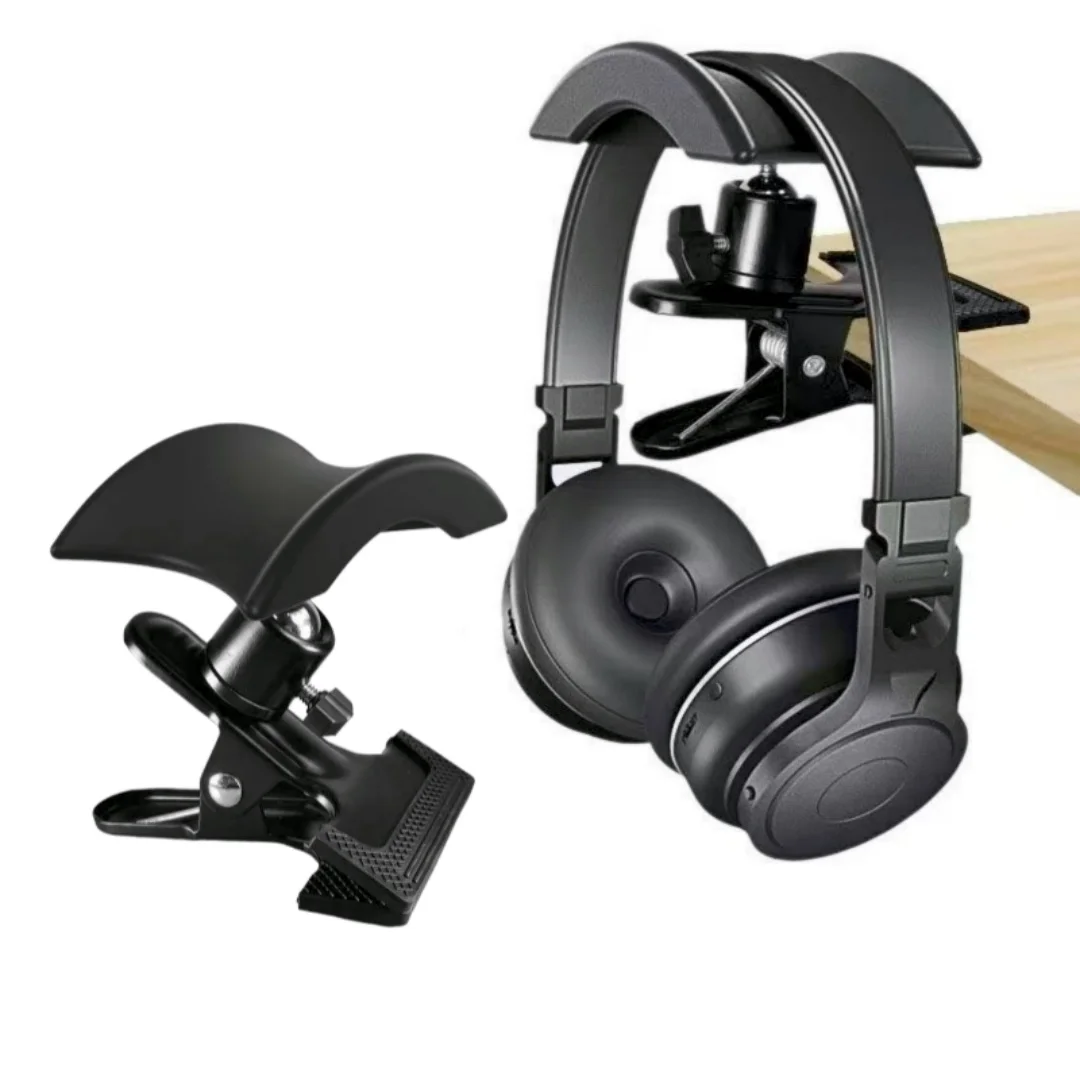 Universal Metall Pan-Tilt Clip-On Mikrofon Ständer Desktop Feste PVC Holz Clip für Handy Fotografie Baldachin Tuch klemme
