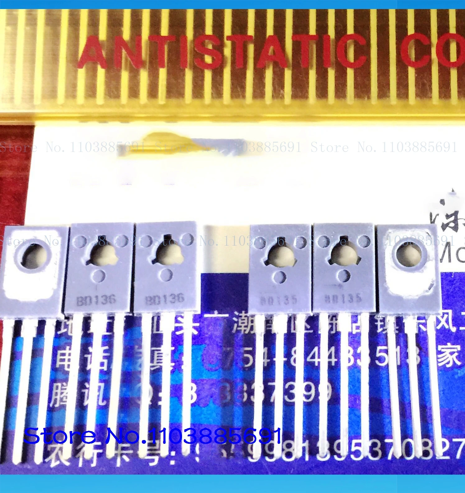 

2pcs/lot=a pair BD135 BD136