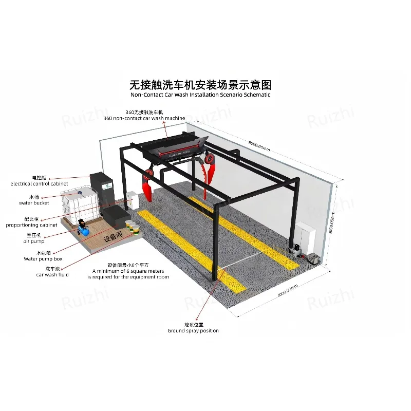 Customized High Quality Quick Car Washing Machine For Fast Car Wash Machine Everything For Car Wash