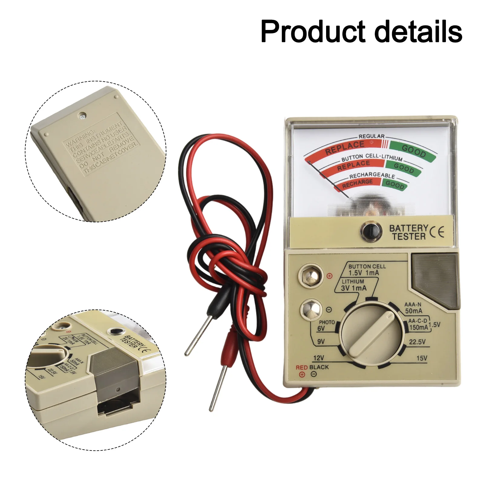 A Practical Addition To Any Watchmaker\\\'s Toolkit Enabling Fast And Accurate Assessments Of Various Battery Capacities