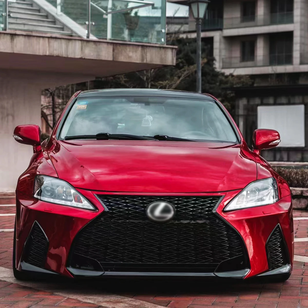 Auto body system  bumper body kit for Lexus IS 2006-2012 upgrade to 2021 style with head light tail light .