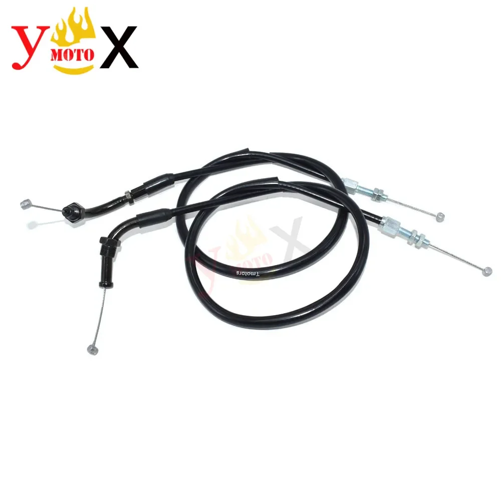 CBR 600 01-07 Motorcycle Accelerator Push/Pull Throttle Cable Wire Line For Honda CBR600 F4i 2001-2007 2002 2003 2004 2005 2006