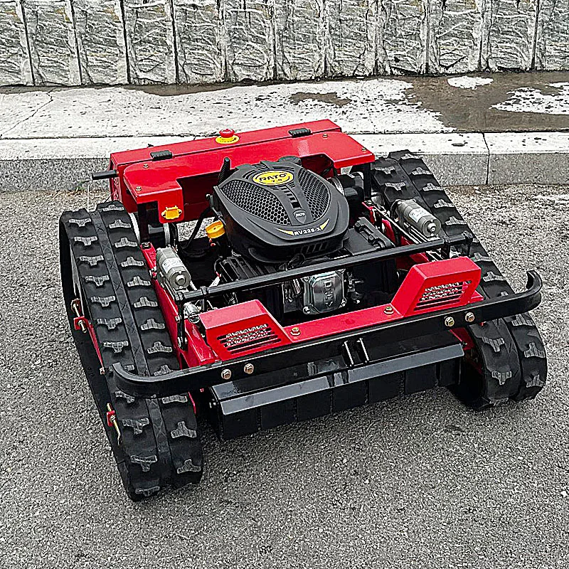 

China Top Quality Hot Selling Automatic Crawler Cutting Machine Robot Mini Smart Lawn Mower for Agriculture