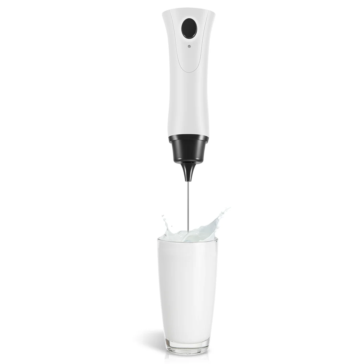 Handheld Electric Coffee Mixer Frother Automatic Milk Beverage Foamer Cream Whisk Cooking Stirrer Egg Beater With Cover