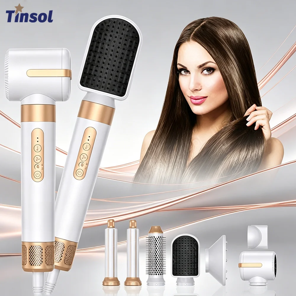 tinsol-ensemble-seche-cheveux-et-fer-a-boucler-7-en-1-1400w-lisseur-puissant-brosse-chauffante-et-peigne-chauffant-professionnel