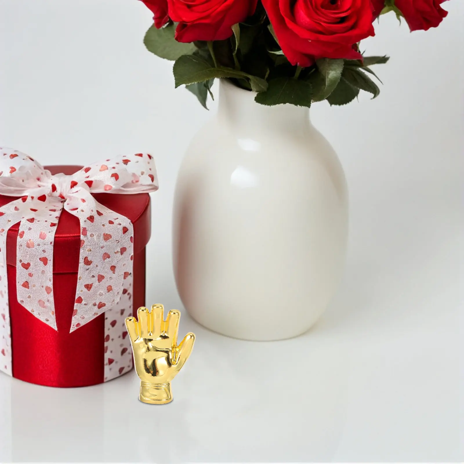 

Набор из 2 мини-кубков для футбола: Золотые перчатки вратаря, награда для футбольных соревнований, командных наград, предмет для демонстрации