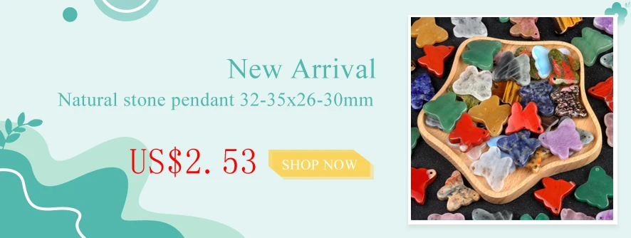 Natural Semi-precious Stone Pendant Irregular Cherry Blossom Agate for DIY Jewelry Making Necklace Size15x20-18x25