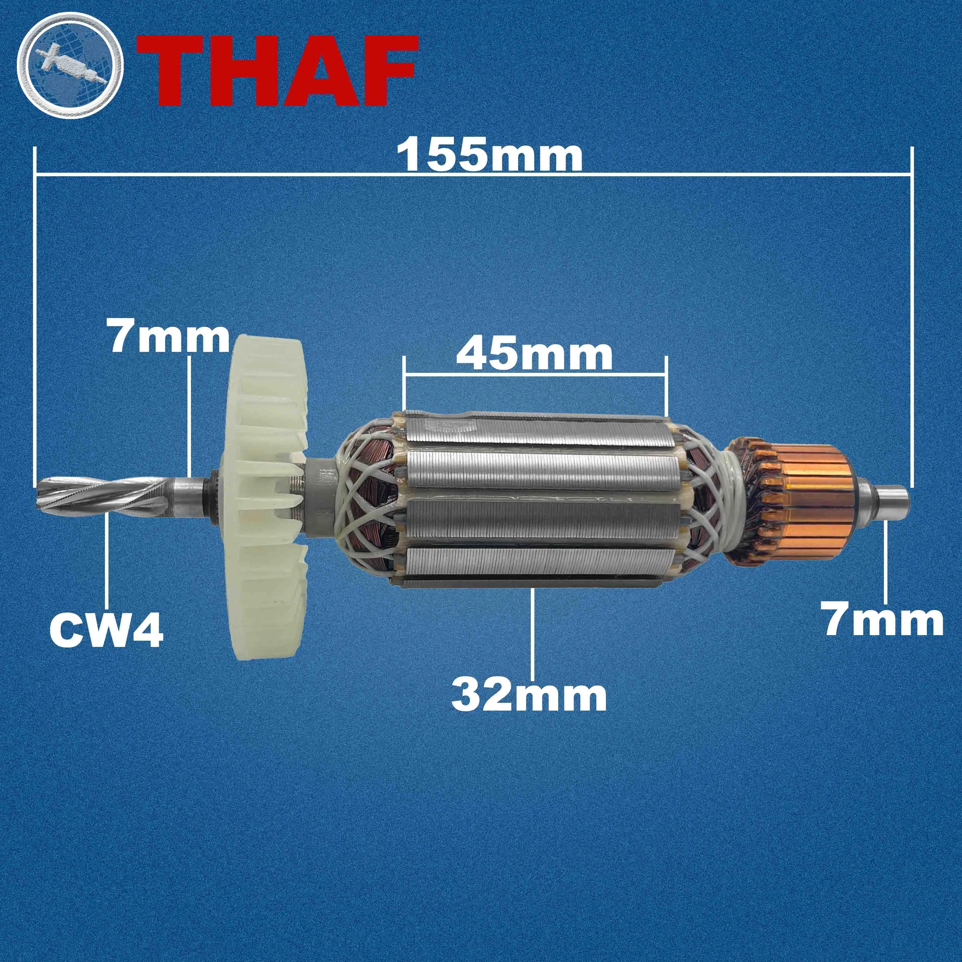 AC220V-240V Inducido Reemplazar Para Makita Taladradora De Percusion HP1620 HP1641 HP1640 HP1621