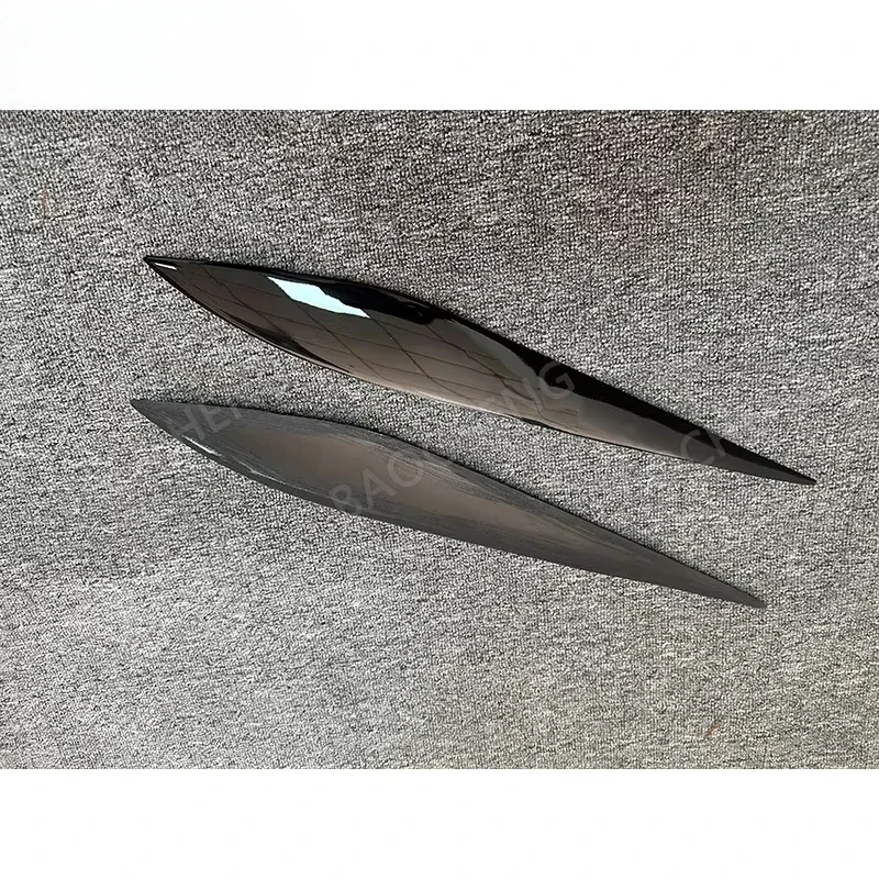 For Suzuki Swift ZC33S 2018-2024 Black Topcoat Headlight Eyebrow Cover Pair Eyelid Headlamp Eyebrow Strip Trim Accessories